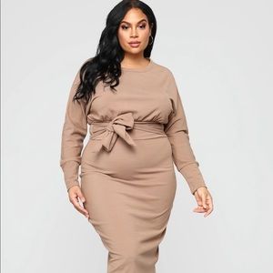 Fashion Nova Never Too Soft Dress
